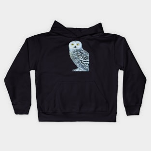 Snowy Owl Kids Hoodie